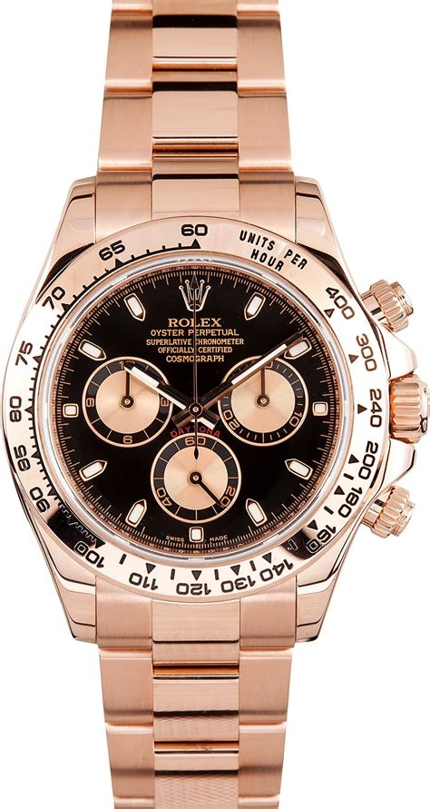 orologio rolex daytona oro rosa|Rolex Daytona Rose gold .